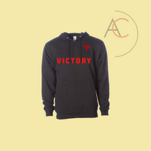 Load image into Gallery viewer, Victory Hoodie w/ Red Font