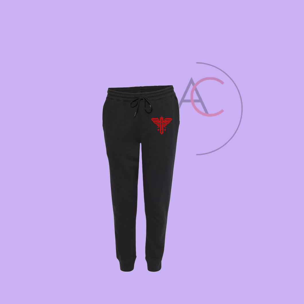 Victory 1.5 Sweatpants w/ Red Font